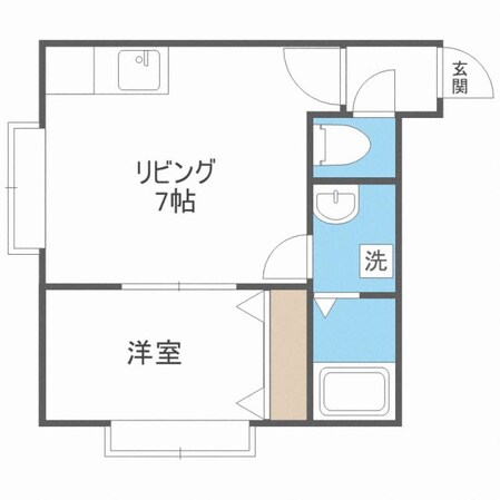 カーサ・ビアンコの物件間取画像